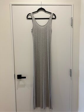 Forever 21 Light Grey Maxi Dress